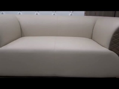 Sitio de cuero de lujo Sofa Hotel Villa de Sofa Set Furniture Couch Living del diseño moderno
