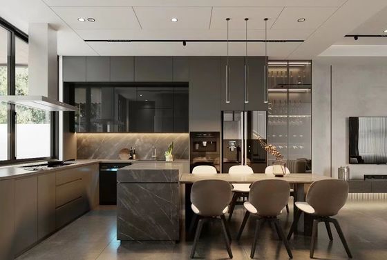 comprar La mesa de comedor de mármol de encargo fijó el asiento moderno del Banquette del restaurante del hotel online manufacture