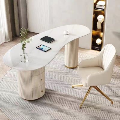 comprar Placa blanca suprema de la roca del hotel de lujo del escritorio moderno del dormitorio online manufacture