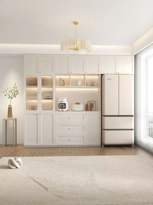 comprar Los gabinetes de lujo del aparador del restaurante del hotel integraron el gabinete integrado pared del refrigerador online manufacture