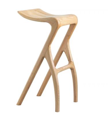 comprar Taburete de madera sólido del hotel de la mesa de centro de la silla moderna del café alto online manufacture