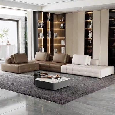 comprar Sofá slipcovered de lino de la zona de espera del pasillo del hotel del sofá del teclado online manufacture