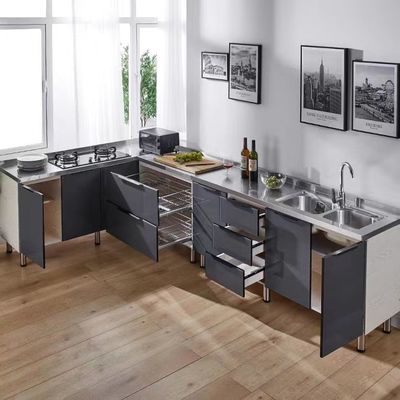 comprar Armarios de cocina integrales del hotel de la asamblea integrada multifuncionales online manufacture
