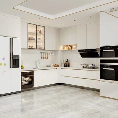 comprar Rasguño durable del marco metálico de los armarios de cocina de piedra del hotel del cuarzo resistente online manufacture