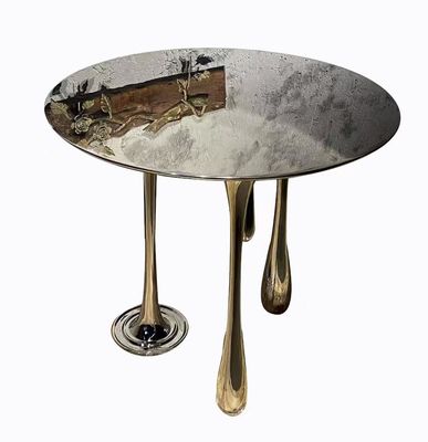 comprar Moho anti de acero inoxidable de la mesa de centro de oro del pasillo de la tapicería online manufacture