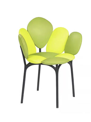 comprar El pétalo nórdico del comedor de los muebles del restaurante del hotel formó la silla de cena minimalista de acero inoxidable online manufacture