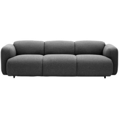 Buen precio Habitación de hotel Sofá de lino grande Muebles de hotel de lujo personalizados en línea