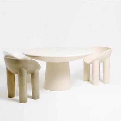comprar Art Piernas de elefante Hotel Mesa de café de fibra de vidrio Simples sillas redondas de mesa de comedor online manufacture