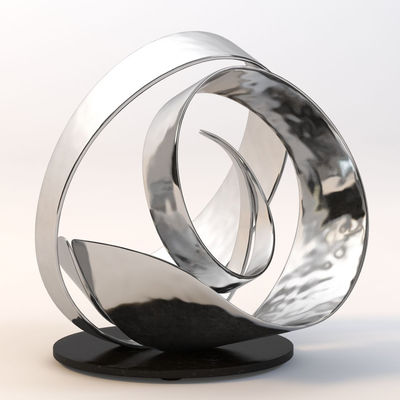 comprar Acero inoxidable Artes escultóricas de agua ondulada Hoteles de ocio Muebles de diseño de áreas online manufacture