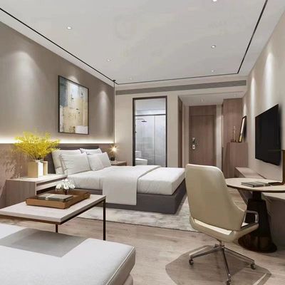 comprar 5 Estrellas Proyecto de diseño minimalista Hotel Dormitorio Muebles de madera maciza online manufacture