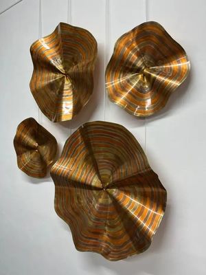 comprar Hotel de lujo de 5 estrellas pintado a mano Escultura de pared de cobre de metal online manufacture