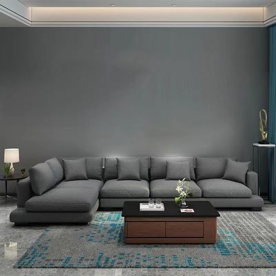 Buen precio Sistema nórdico de Sofa Fabric Latex Hotel Sofa de la tela del chalet comercial en línea
