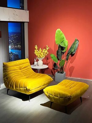 Ocio Sofa Chair Fabric Living Room Chaise Longue Customized del terciopelo