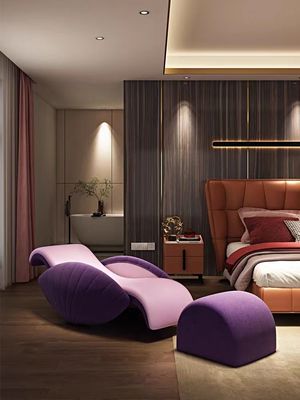 Dormitorio Shell Lazy Rocking Chair de Sofa Chair Beauty Chair Hotel del dormitorio principal del hotel