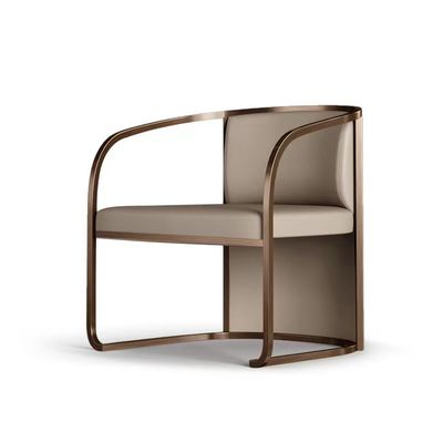 Silla de cuero comercial de la oficina de aduana de los muebles del hotel de lujo 68*50 simple cm