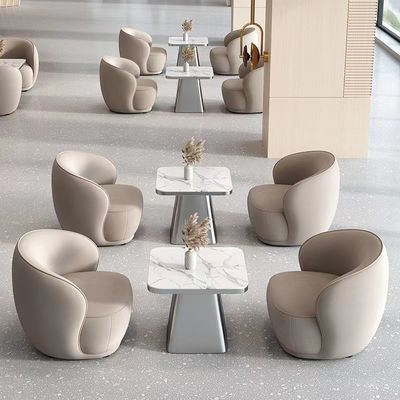 La mesa de centro de lujo de 4 Seater fija la tela modificada para requisitos particulares del sitio del pasillo del hotel
