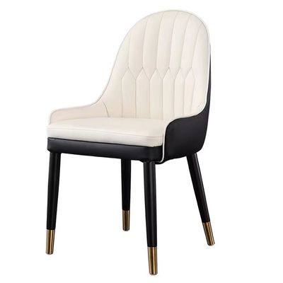 Restaurante a solas de cuero de encargo de Sofa Chair Four Feet Hotel