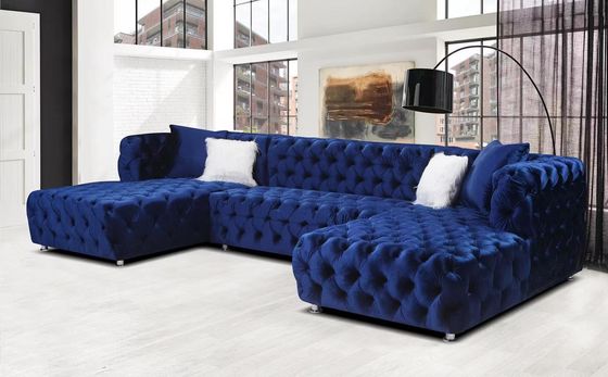 Terciopelo seccional Sofa Sets del hotel de la madera contrachapada de los muebles comerciales del pasillo