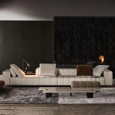 Buen precio Sofá plano grande de la cuña del piano del piso del hotel del pasillo del módulo moderno de los muebles en línea