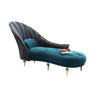 Sofa Bed Leather Velvet Recliner de encargo postmoderno Sofa Chair