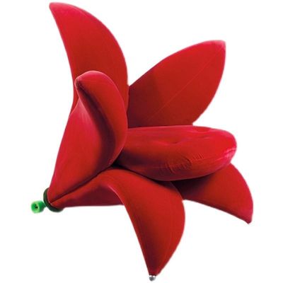 Silla del ocio de la forma de la flor de la moda para el dormitorio del chalet de la sala de estar