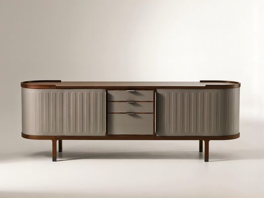 OEM Tapicería gabinetes de madera sólida mesa de consola para el pasillo de entrada
