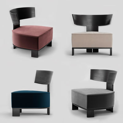 Molteni Clipper Moderna silla de salón baja para la sala de recepción
