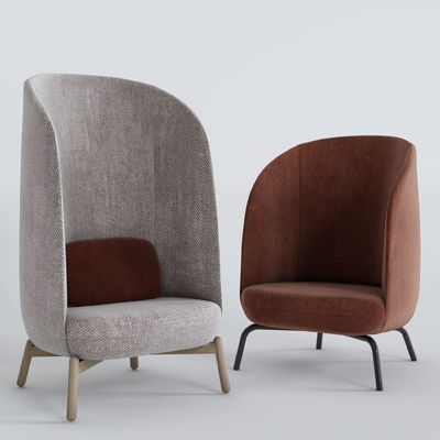 Tejido + madera Plushalle Easy Nest Chair Decoración interior del hotel