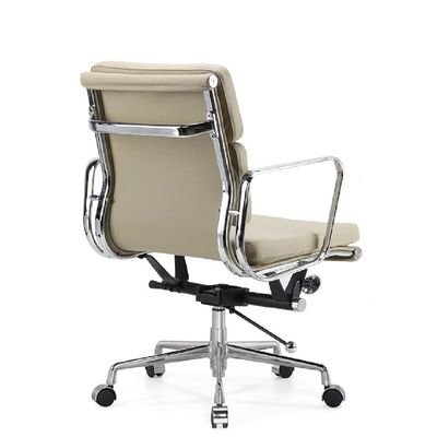 Modernas sillas giratorias de oficina, estudio de hotel, espalda alta, silla de cuero cómoda.