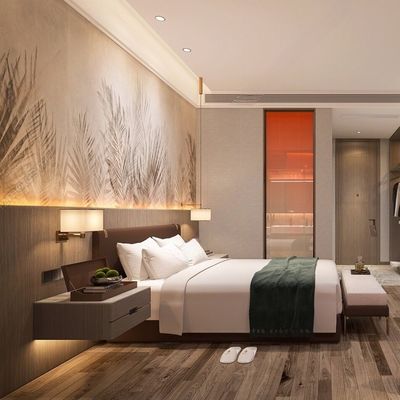 Muebles de dormitorio de la marca Star Hotel Renovación Muestra de muebles de habitación conjunto completo personalizado