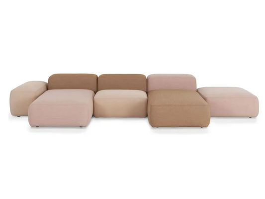 Buen precio Sofá de tela modular personalizado con cubierta extraíble para salón de hotel en línea
