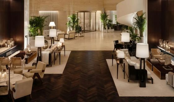 Servicio de mobiliario de lujo para hoteles de cinco estrellas