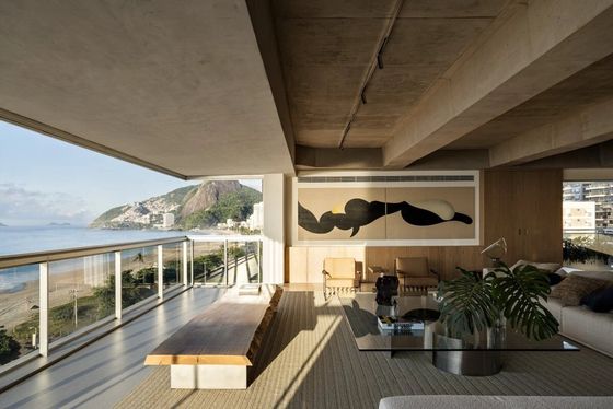 Toda la casa a medida Cuarto con vista al mar Hotel Resort Muebles de madera