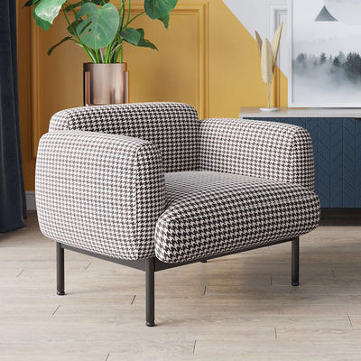 Sofá de hotel con silla de sofá de dormitorio con silla de ocio de tela personalizada