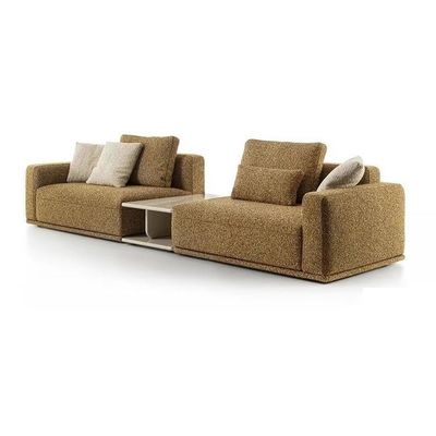 Sofá modular acepta personalización Sofá de hotel de 5 estrellas con armarios tapizados